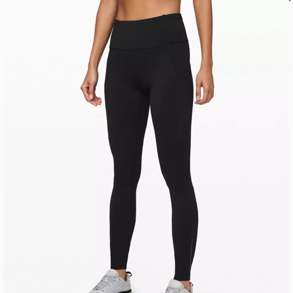Lululemon Fast and Free Reflective High Rise